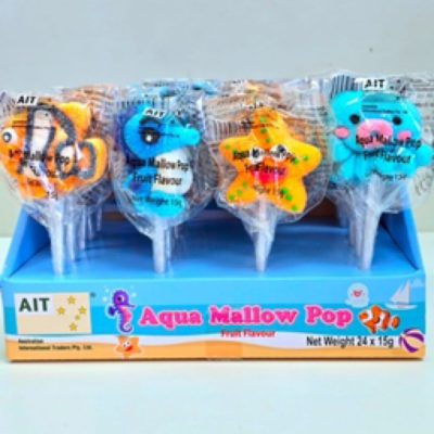 Aqua Marshmallow Pop
