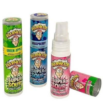 Warheads Candy Spray x 24