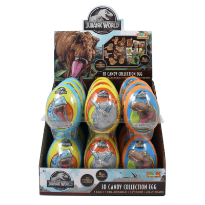 Jurassic World Candy Collection Eggs with Jelly Beans Assorted 10g