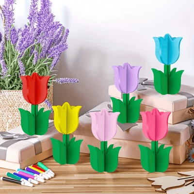 Wooden Flower