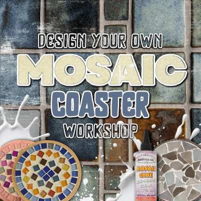 Design your own mosaic coaster